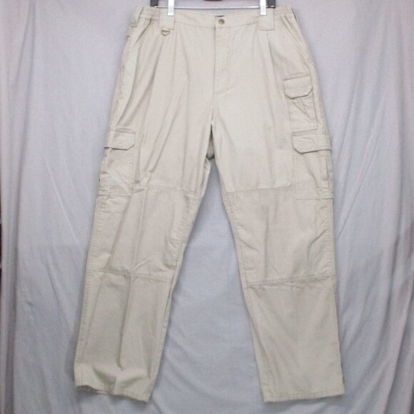511 Tactical Cargo Pocket Khaki Pants Beige Men Size38 Waist/30 Inseam